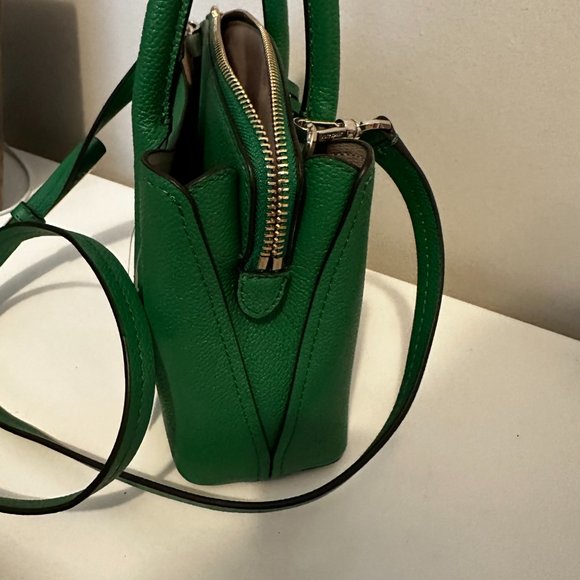 Kate Spade Green purse Margaux mini satchel - Picture 8 of 9